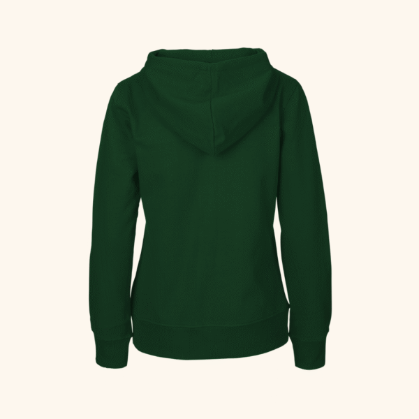 Zip hoodie mörkgrön - Bild 8