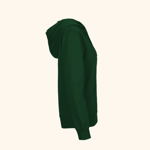 Zip hoodie mörkgrön - Bild 7