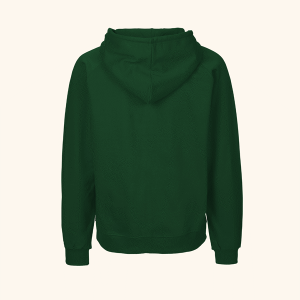 Zip hoodie mörkgrön - Bild 3